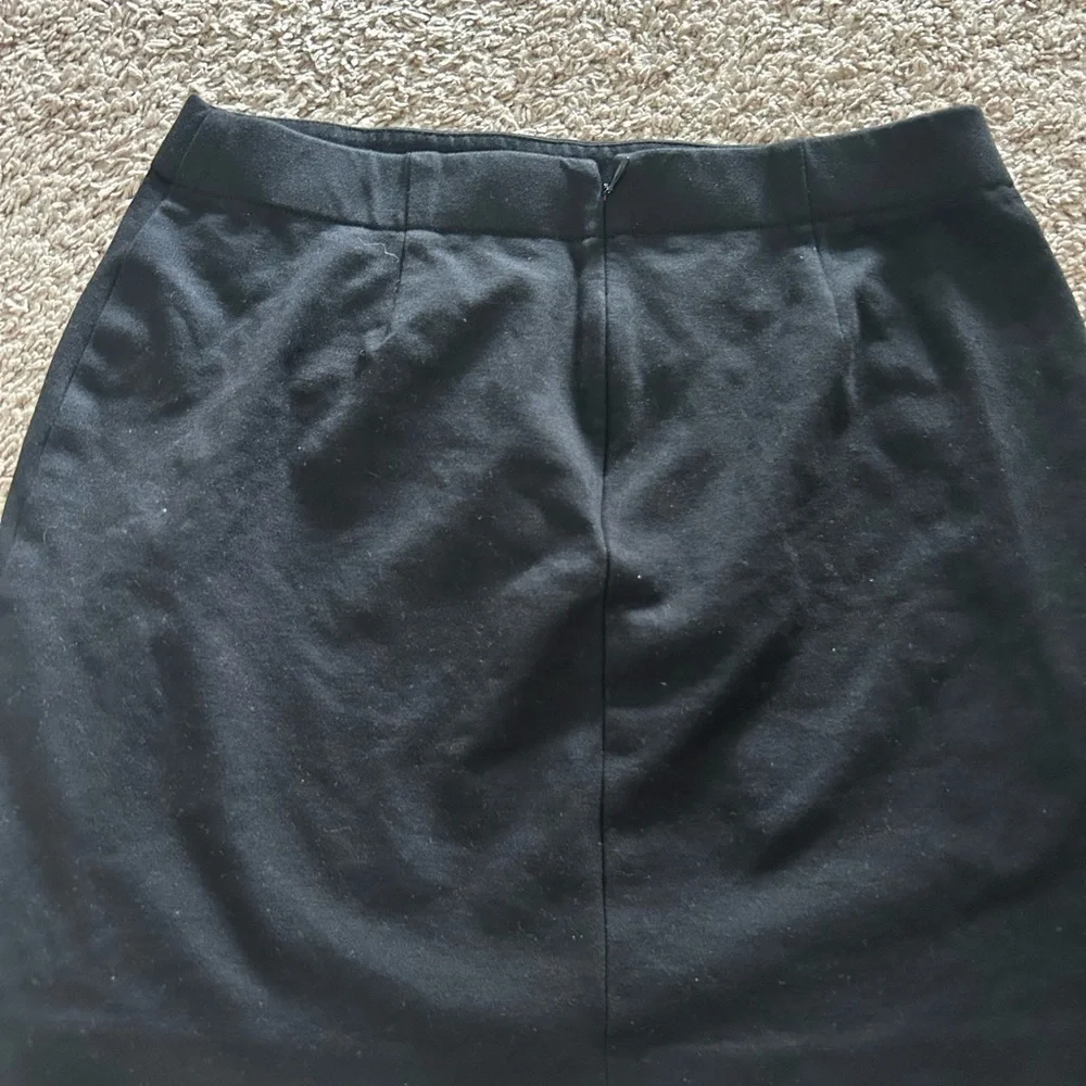 BLACK - medium a-line, straight hem Women's LC Lauren Conrad Mini Skirt